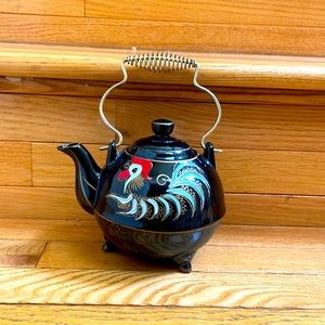 Cute Black Tea Pot On Sale
